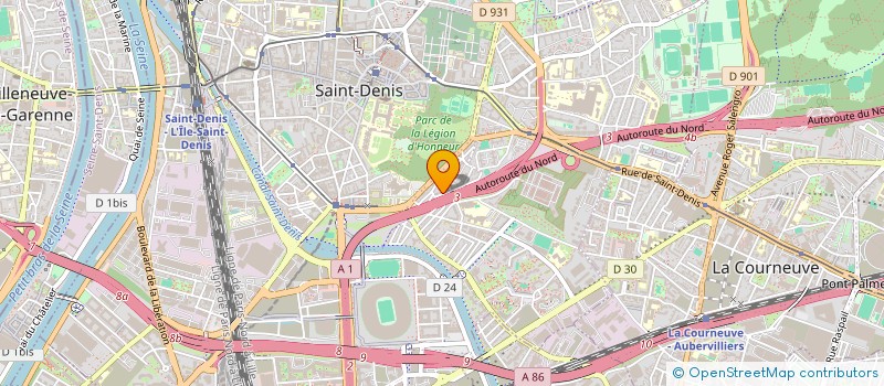 localisation de l'entreprise MONSIEUR JEAN NTONE à SAINT-DENIS