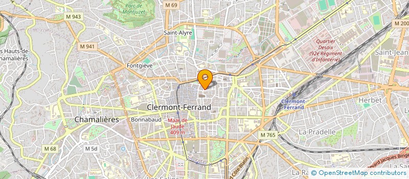localisation de l'entreprise MONSIEUR JEAN NUNES à CLERMONT-FERRAND