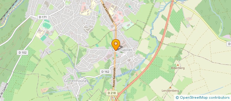 localisation de l'entreprise MONSIEUR JEAN NUSSBAUM  OTTERSWILLER