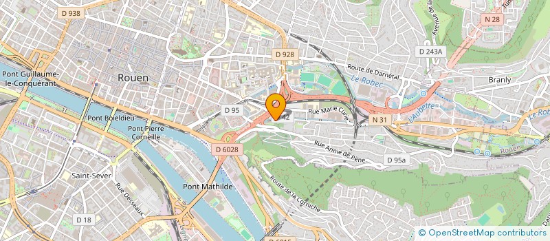 localisation de l'entreprise MONSIEUR JEAN NYEMB BELL à ROUEN