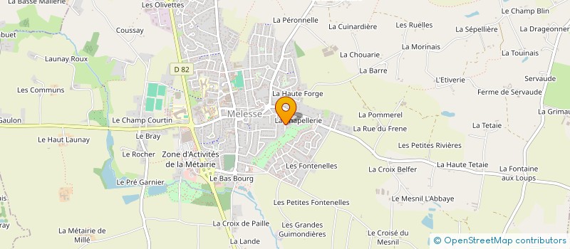 localisation de l'entreprise MONSIEUR JEAN O'BAVAMIAN  MELESSE