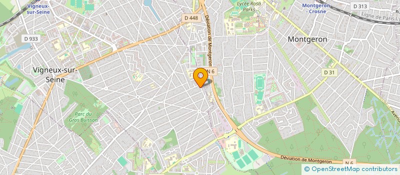 localisation de l'entreprise MONSIEUR JEAN OCCEAN  VIGNEUX-SUR-SEINE