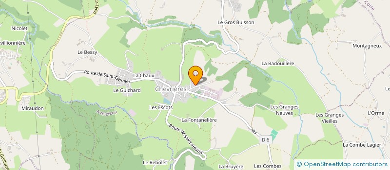 localisation de l'entreprise MONSIEUR JEAN ODIN à VIRICELLES