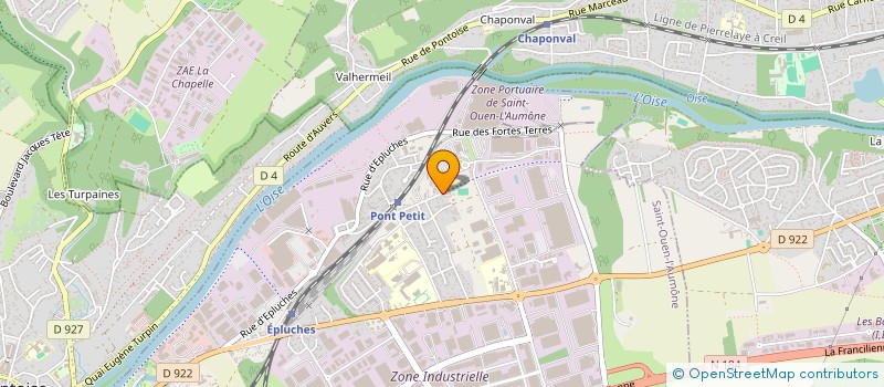 localisation de l'entreprise MONSIEUR JEAN ODNE  SAINT-OUEN-L'AUMONE