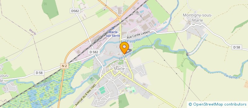 localisation de l'entreprise MONSIEUR JEAN OGET  MARLE