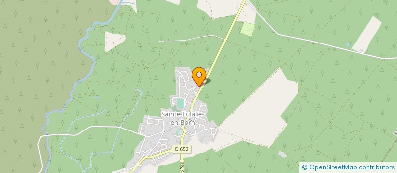 localisation de l'entreprise MONSIEUR JEAN OLHASQUE  SAINTE-EULALIE-EN-BORN
