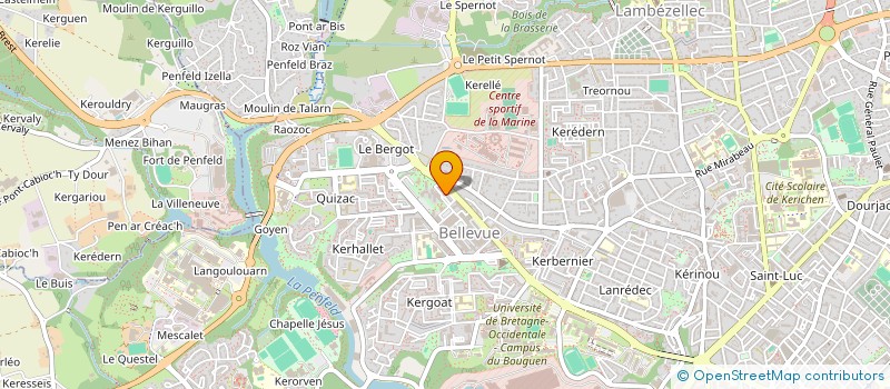 localisation de l'entreprise MONSIEUR JEAN OLIER à BREST