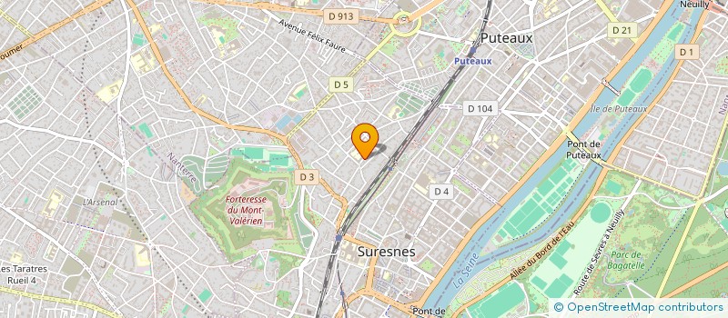 localisation de l'entreprise MONSIEUR JEAN OLIVE à SURESNES