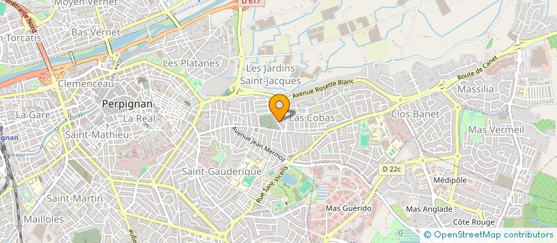 localisation de l'entreprise MONSIEUR JEAN OLIVER  PERPIGNAN