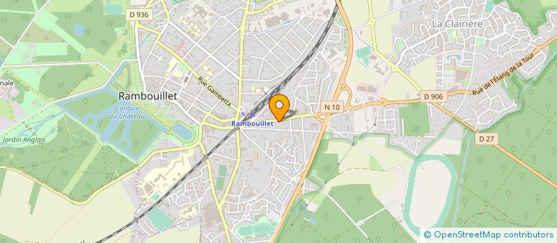 localisation de l'entreprise MONSIEUR JEAN OLIVIER  RAMBOUILLET