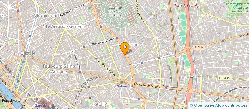 localisation de l'entreprise MONSIEUR JEAN OLIVIER ABDEL MALIK JOSEPH  PARIS