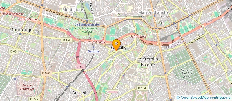 localisation de l'entreprise MONSIEUR JEAN-OLIVIER PINTON à GENTILLY