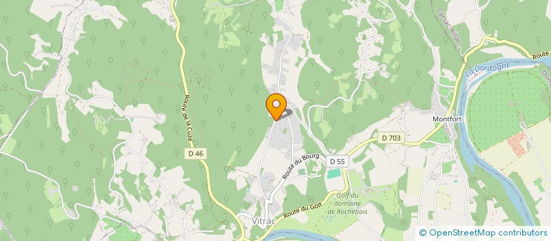 localisation de l'entreprise MONSIEUR JEAN-OLIVIER VALADE  VITRAC