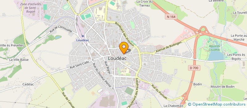 localisation de l'entreprise MONSIEUR JEAN OLIVIERO à LOUDEAC