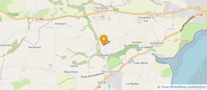 localisation de l'entreprise MONSIEUR JEAN OLLIVIER à PLEUDANIEL