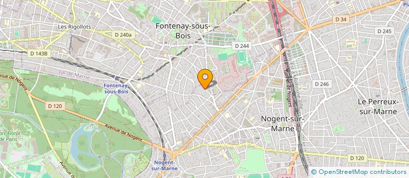 localisation de l'entreprise MONSIEUR JEAN OPPEL à NOGENT-SUR-MARNE