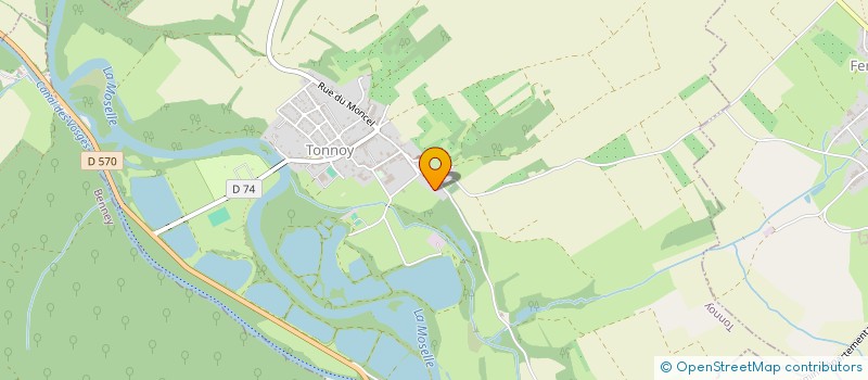 localisation de l'entreprise MONSIEUR JEAN OREFICE  TONNOY