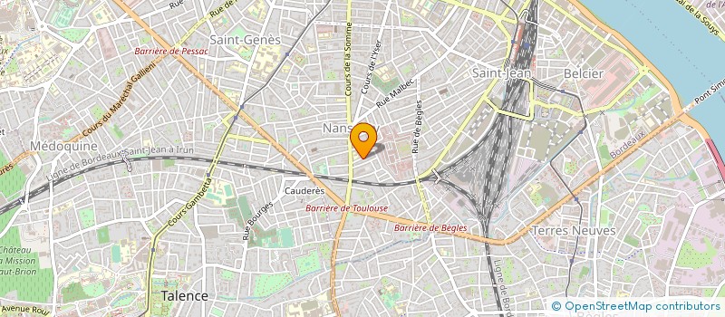 localisation de l'entreprise MONSIEUR JEAN ORGOGOZO à BORDEAUX