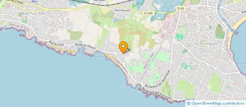 localisation de l'entreprise MONSIEUR JEAN ORIA à BATZ-SUR-MER