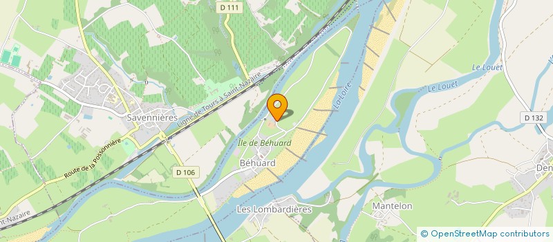 localisation de l'entreprise MONSIEUR JEAN ORILLON  BEHUARD