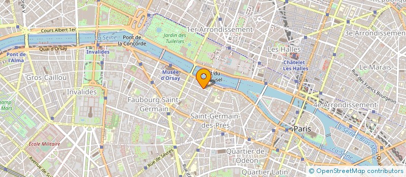 localisation de l'entreprise MONSIEUR JEAN ORINEL  PARIS