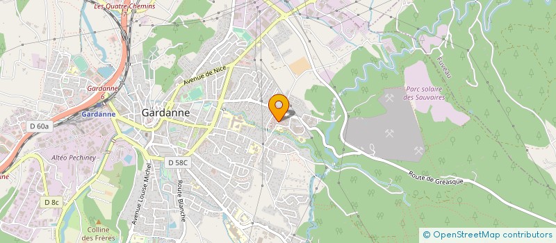 localisation de l'entreprise MONSIEUR JEAN ORSELLY à GARDANNE