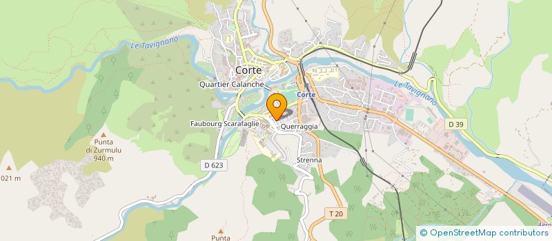 localisation de l'entreprise MONSIEUR JEAN ORSINI à CORTE