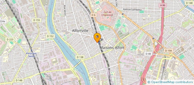 localisation de l'entreprise MONSIEUR JEAN ORTH à ALFORTVILLE