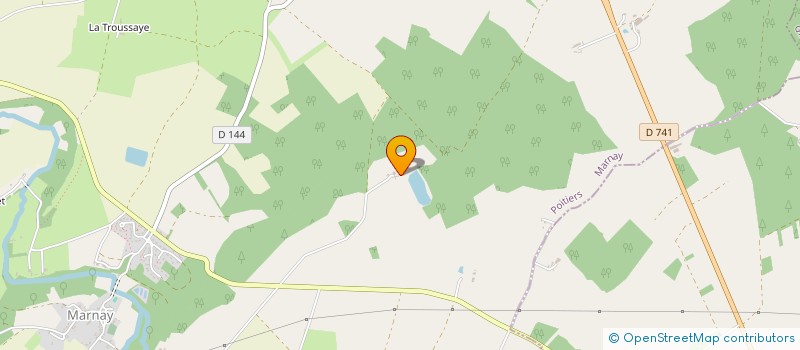 localisation de l'entreprise MONSIEUR JEAN ORVAL  SOMMIERES-DU-CLAIN