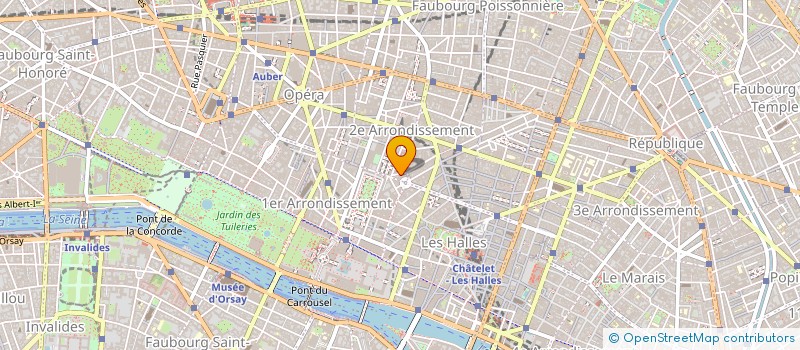 localisation de l'entreprise MONSIEUR JEAN OSTIER à PARIS