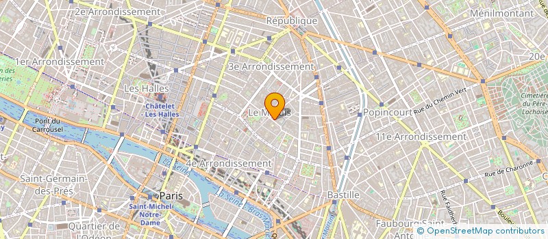 localisation de l'entreprise MONSIEUR JEAN OTHONIEL  PARIS