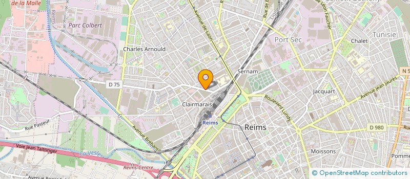 localisation de l'entreprise MONSIEUR JEAN OUANE SAVATDY  SAINT-ETIENNE