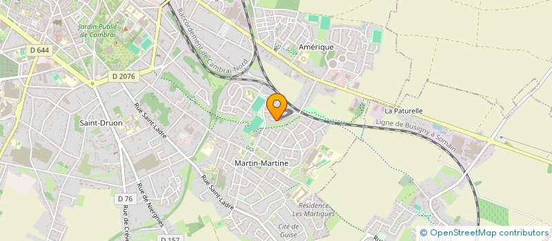 localisation de l'entreprise MONSIEUR JEAN OUDART  CAMBRAI