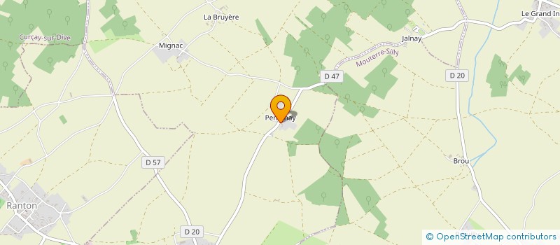 localisation de l'entreprise MONSIEUR JEAN OUVRARD  CHALAIS