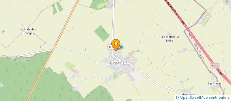 localisation de l'entreprise MONSIEUR JEAN OZANNE à DOUAINS