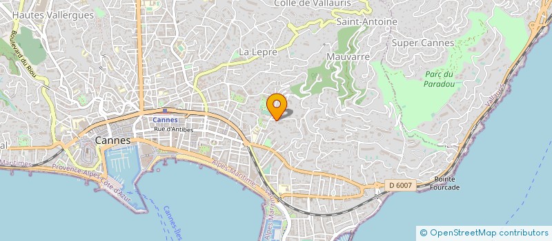 localisation de l'entreprise MONSIEUR JEAN OZILOU à CANNES