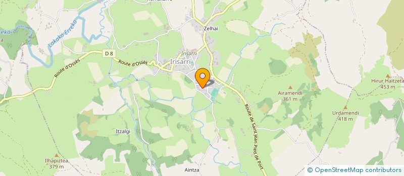 localisation de l'entreprise MONSIEUR JEAN-PACAL ETCHEBERS  SUHESCUN