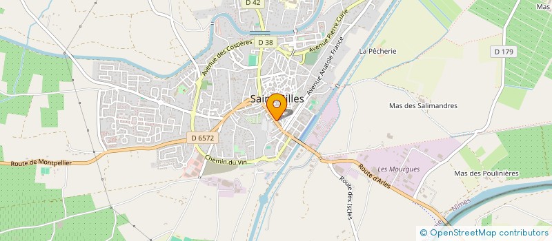 localisation de l'entreprise MONSIEUR JEAN PACHERIE à SAINT-GILLES