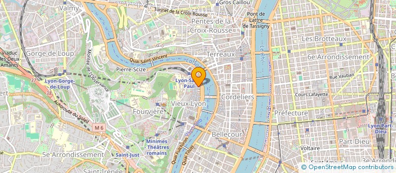localisation de l'entreprise MONSIEUR JEAN PACHOUD à LYON