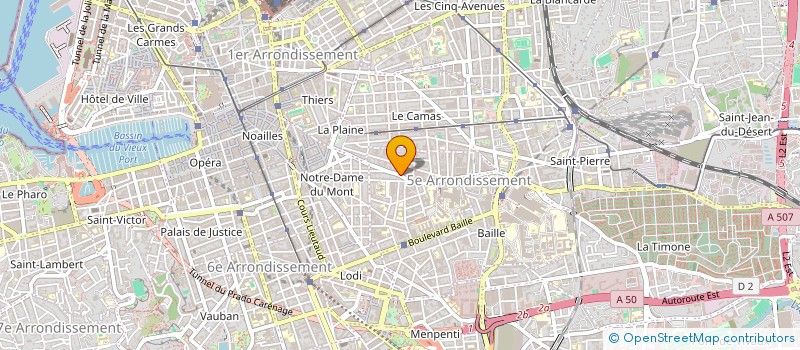 localisation de l'entreprise MONSIEUR JEAN PACINI à MARSEILLE