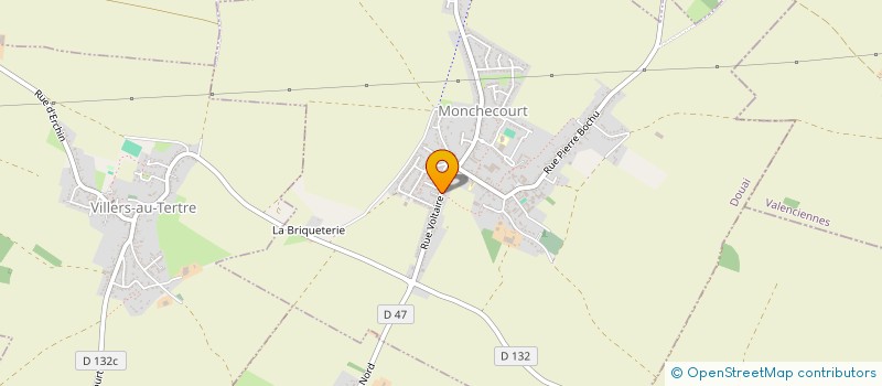 localisation de l'entreprise MONSIEUR JEAN PACUTA à MONCHECOURT