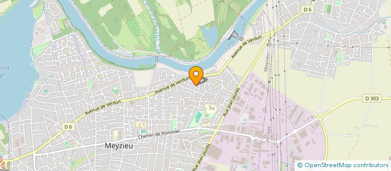 localisation de l'entreprise MONSIEUR JEAN PAGONAKIS  MEYZIEU