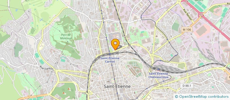 localisation de l'entreprise MONSIEUR JEAN PAILLASSON  SAINT-ETIENNE