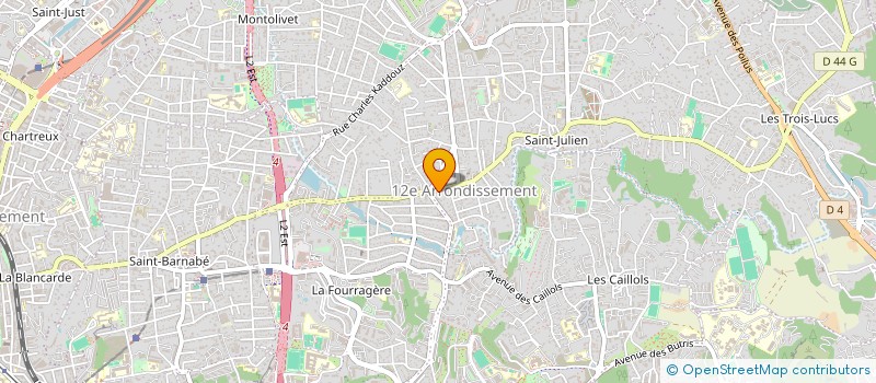 localisation de l'entreprise MONSIEUR JEAN PAIN à MARSEILLE