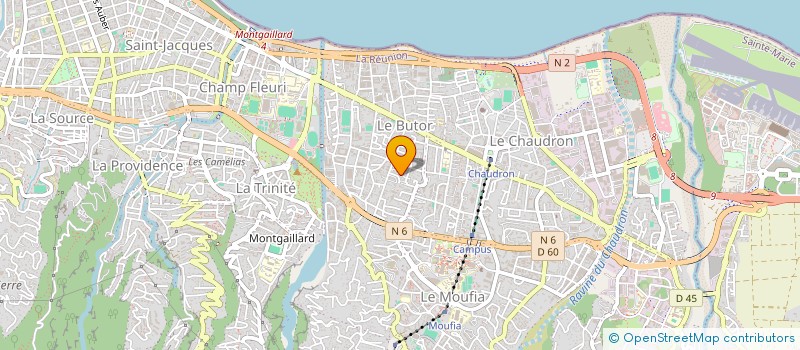 localisation de l'entreprise MONSIEUR JEAN PAJANY  SAINT-DENIS