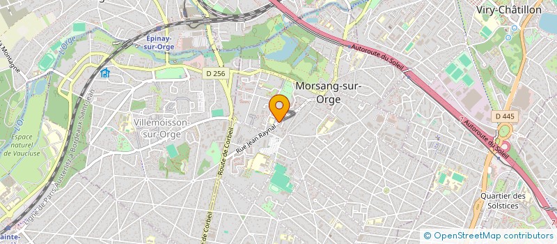 localisation de l'entreprise MONSIEUR JEAN PAJARES à MORSANG-SUR-ORGE