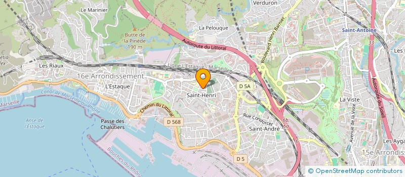 localisation de l'entreprise MONSIEUR JEAN PALACIOS GUTIERREZ à MARSEILLE