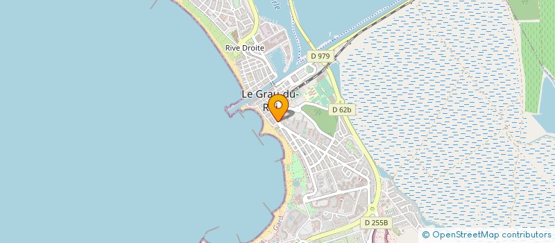 localisation de l'entreprise MONSIEUR JEAN PALANQUE  LE GRAU-DU-ROI