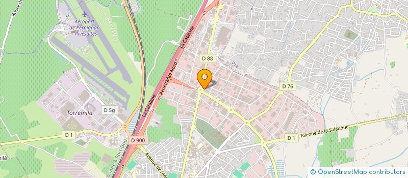 localisation de l'entreprise MONSIEUR JEAN PALMADE  PERPIGNAN