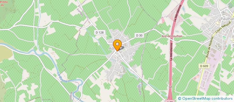 localisation de l'entreprise MONSIEUR JEAN PALMIER à ADISSAN